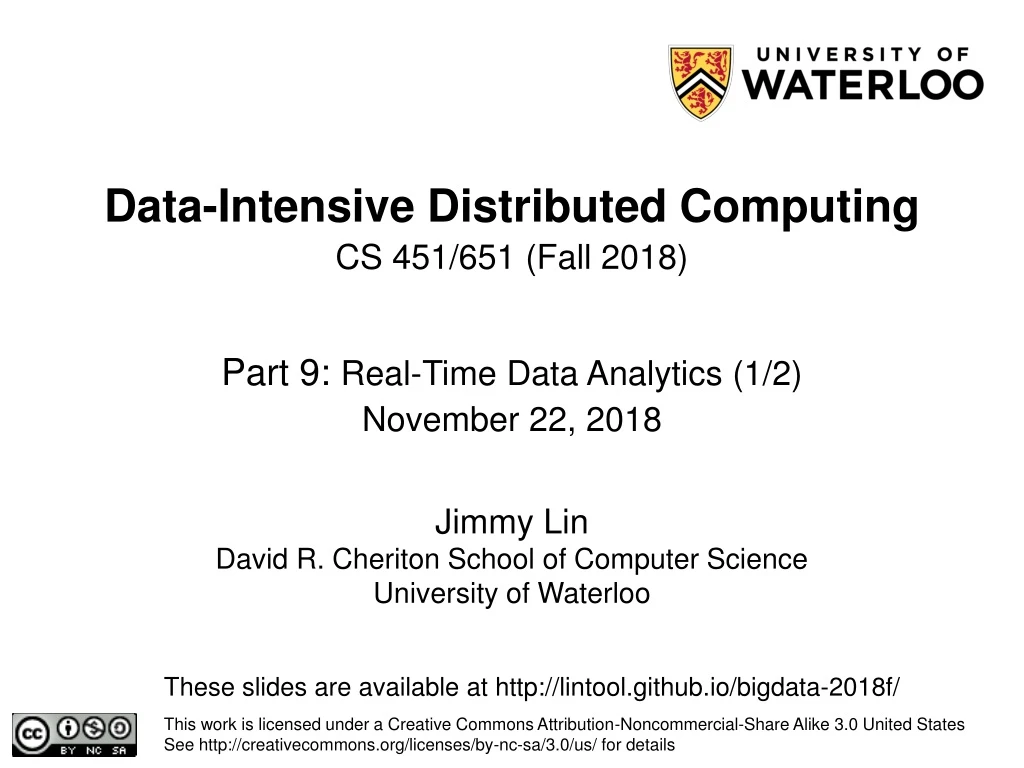 data intensive distributed computing