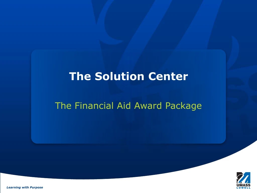 the solution center