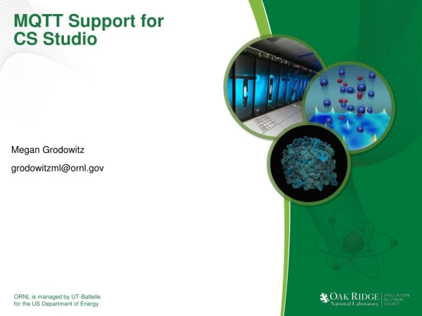 MQTT Support for CS Studio