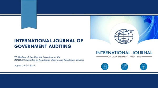 International journal of government auditing