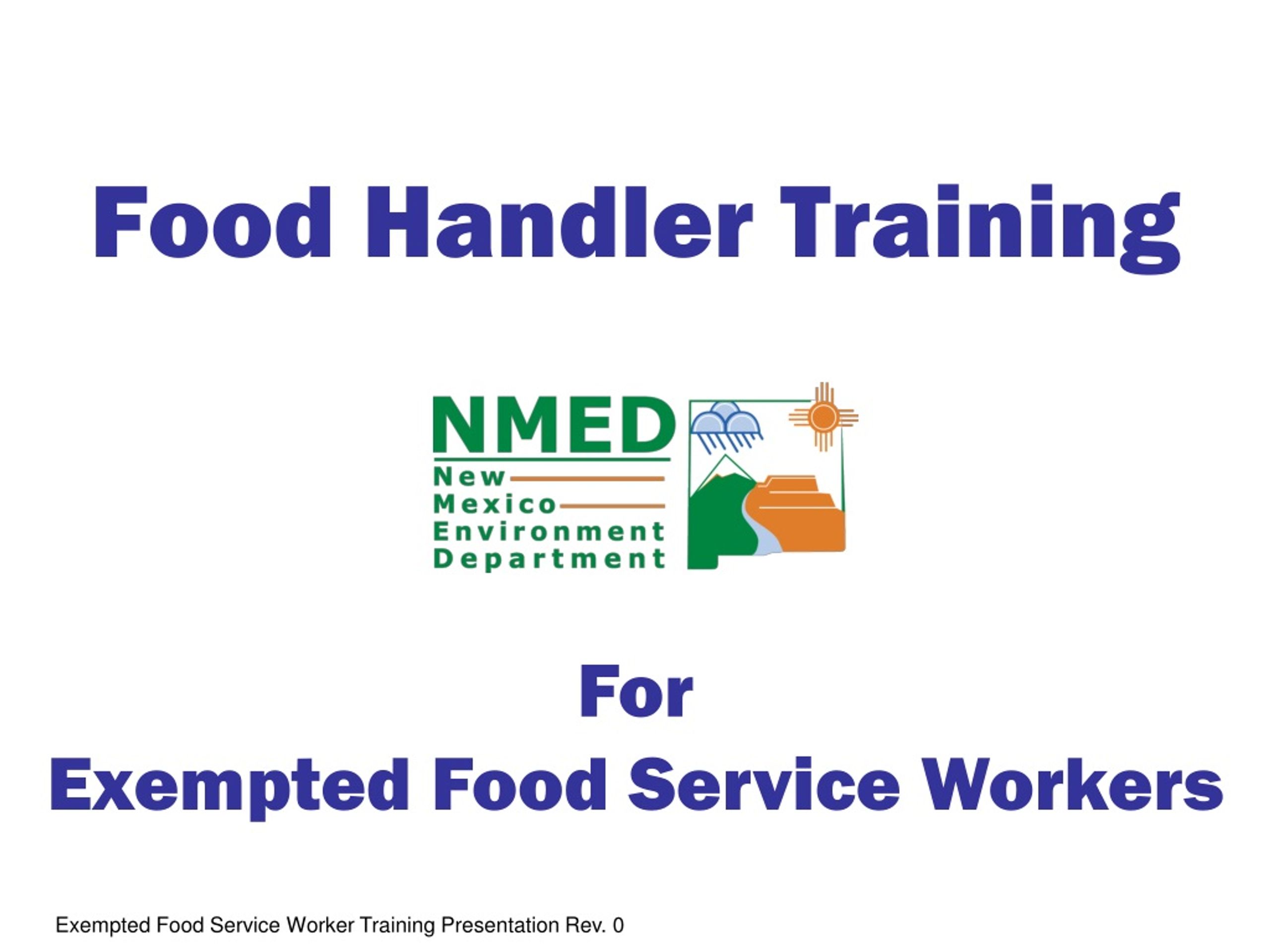 PPT - Food Handler Training PowerPoint Presentation, free download - ID ...