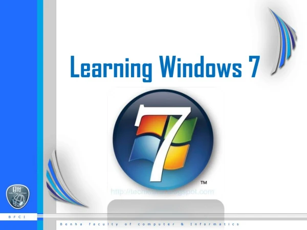 Learning Windows 7