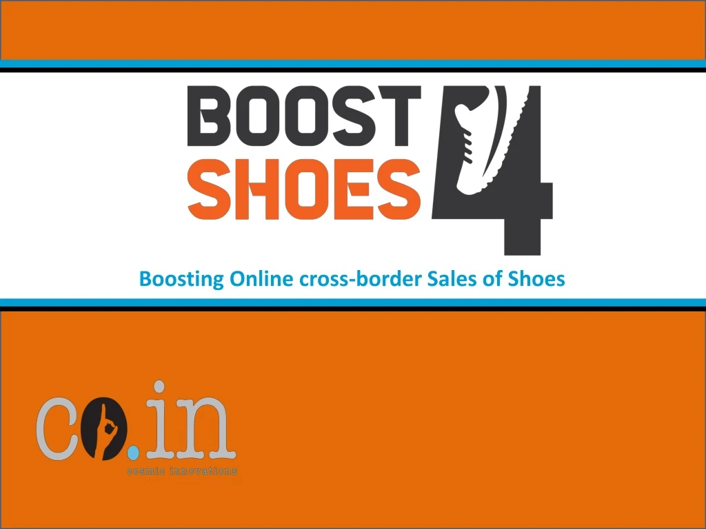 boosting online cross border sales of shoes