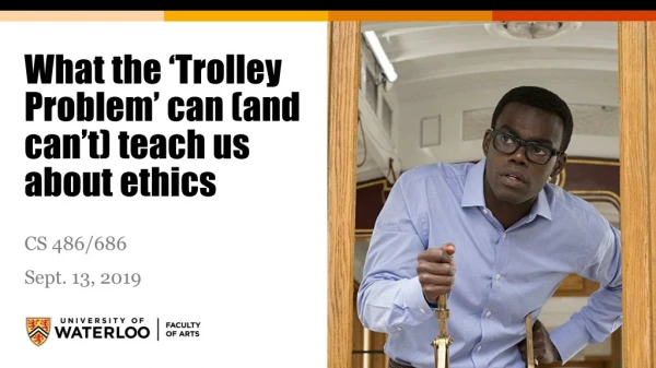 What the ‘Trolley Problem’ can (and can’t) teach us about ethics