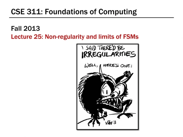 CSE 311: Foundations of Computing