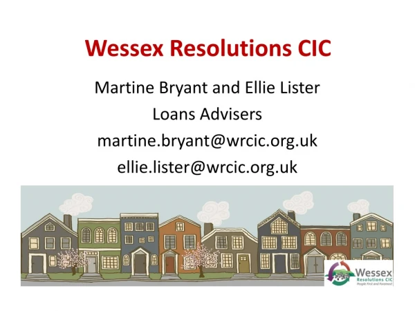 Wessex Resolutions CIC