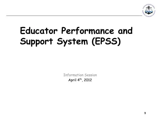 Educator Performance and Support System EPSS