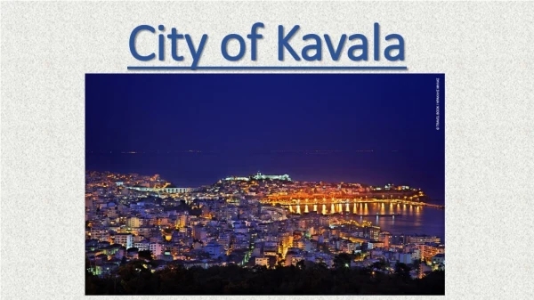 City of Kavala