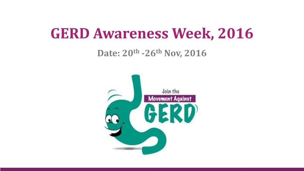 gerd awareness week 2016