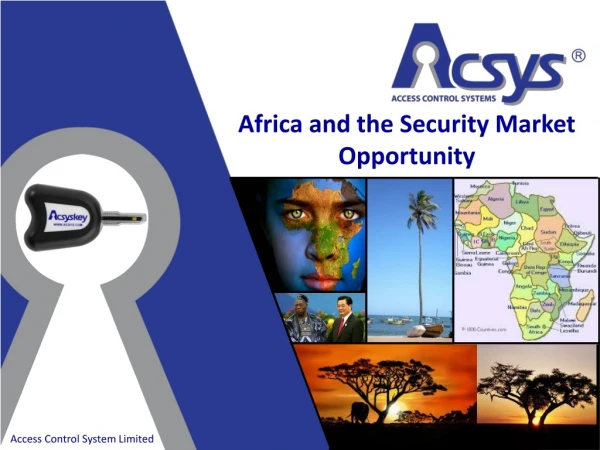 Africa and the Security Market Opportunity