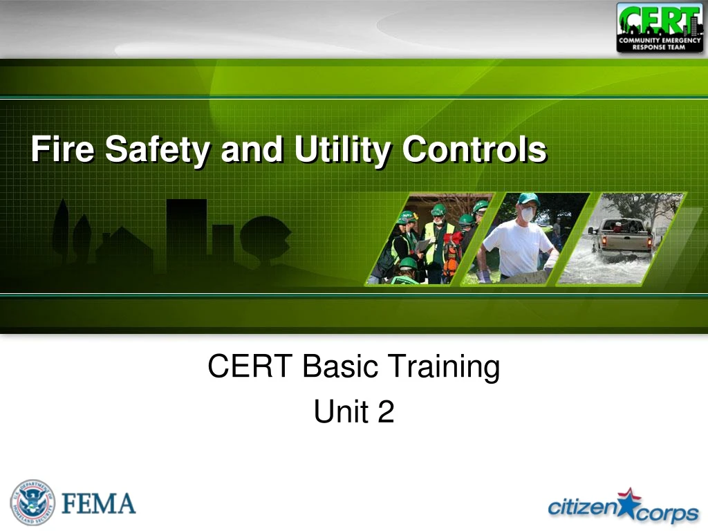 fire safety and utility controls