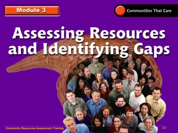 Community Resources Assessment Training