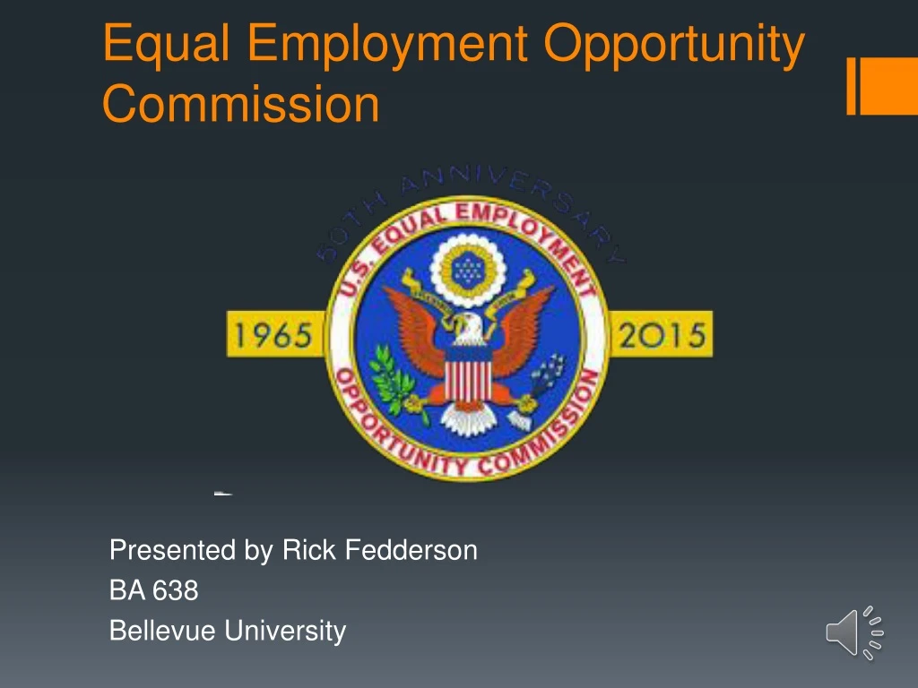 equal employment opportunity commission