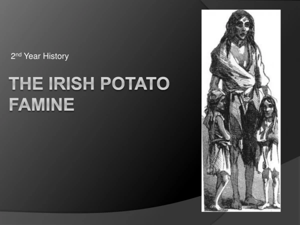 THE IRISH POTATO FAMINE