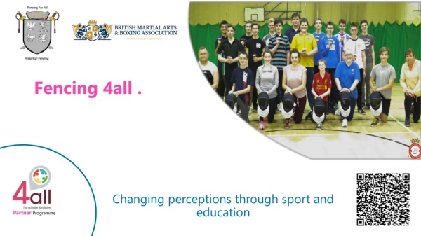 Changing perceptions through sport and education