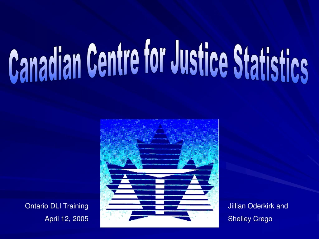 canadian centre for justice statistics