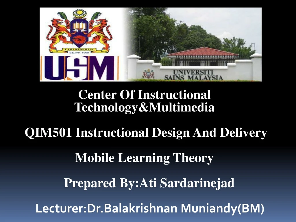 center of instructional technology multimedia