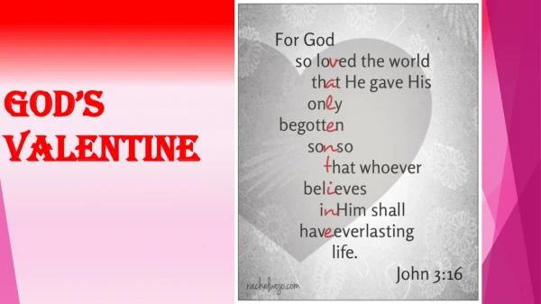 god’s valentine