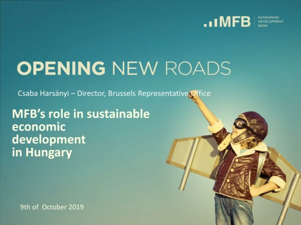 MFB’s role in sustainable economic development in Hungary