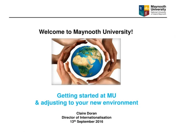 Welcome to Maynooth University!