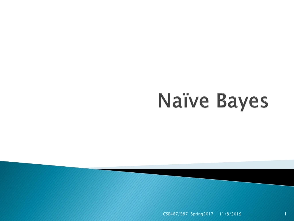 na ve bayes