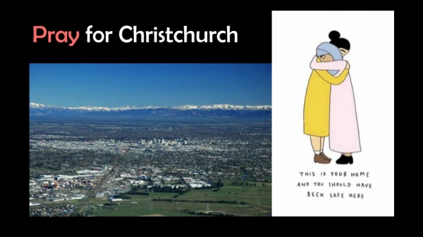 Pray for Christchurch