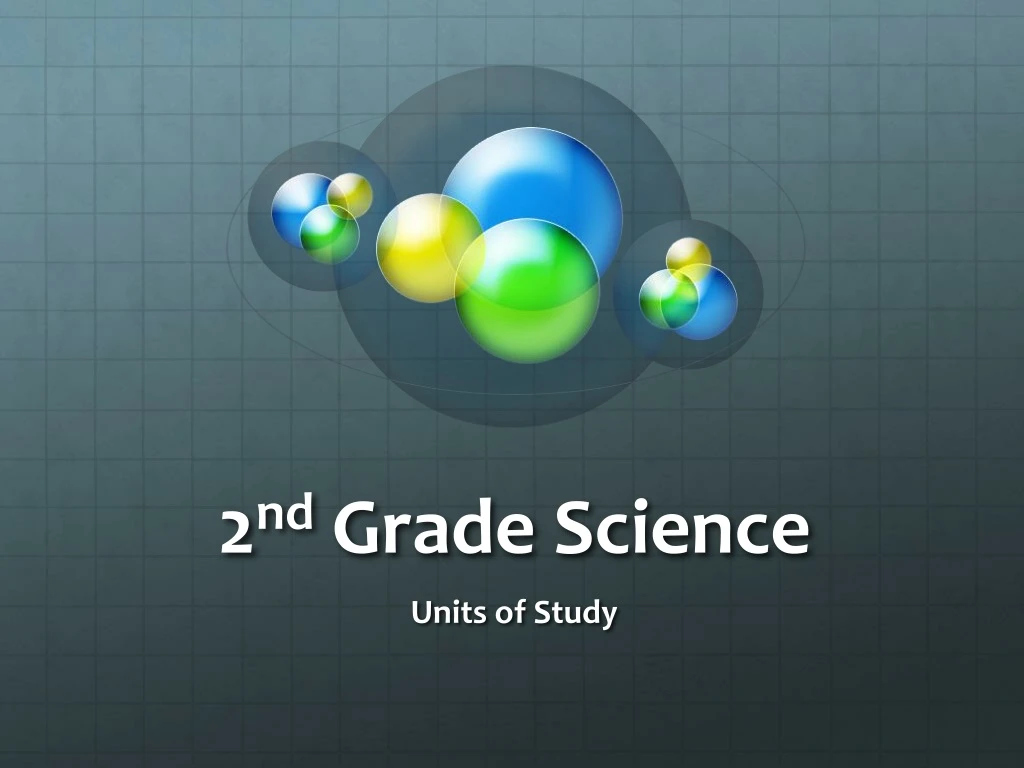 2 nd grade science