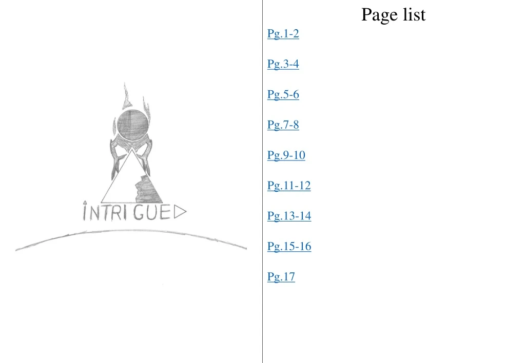 page list