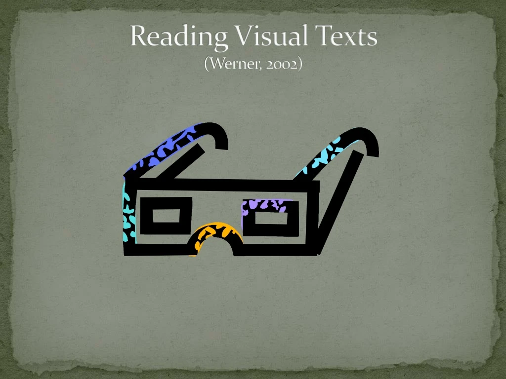 reading visual texts werner 2002