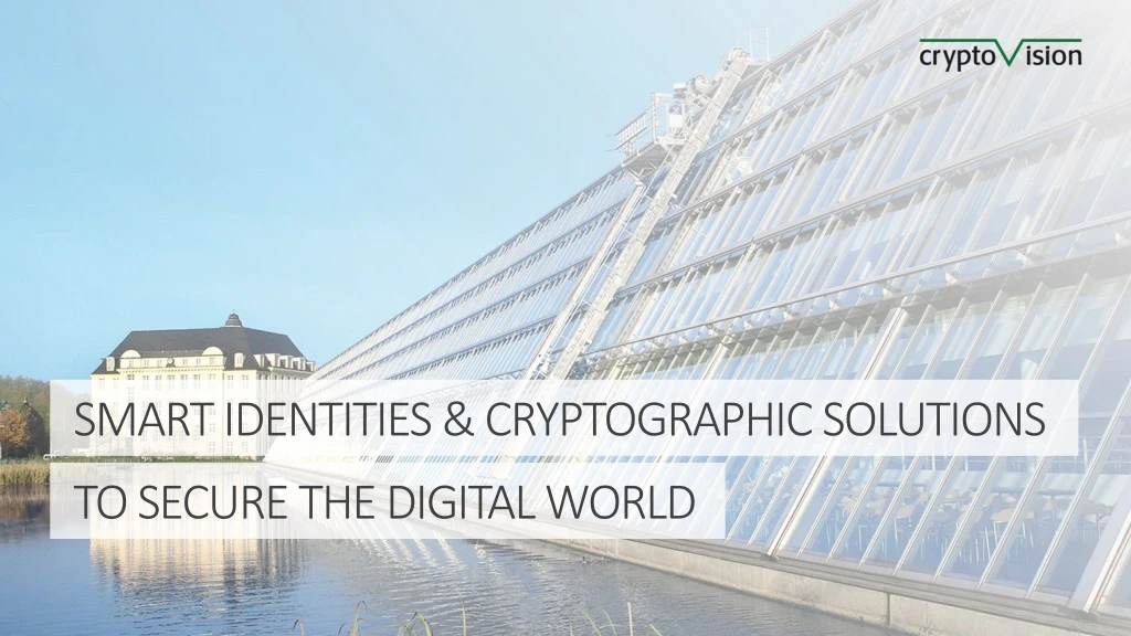 smart identities cryptographic solutions