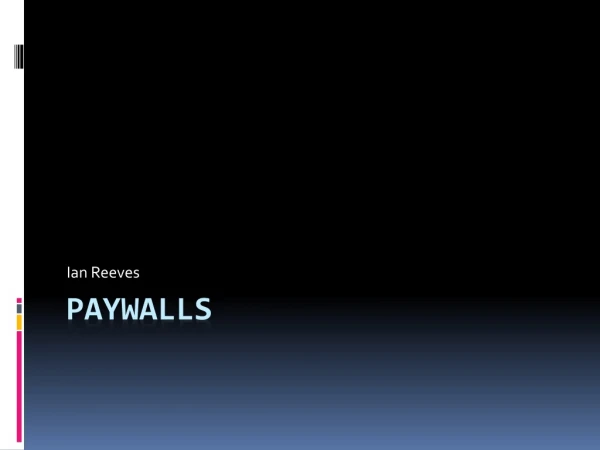 Paywalls