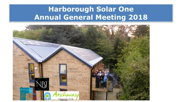 Harborough Solar One Annual General Meeting 2018