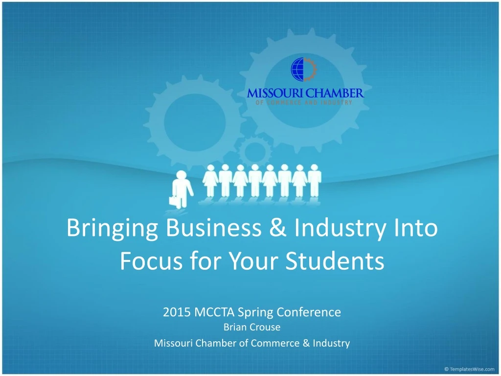 bringing business industry into focus for your students