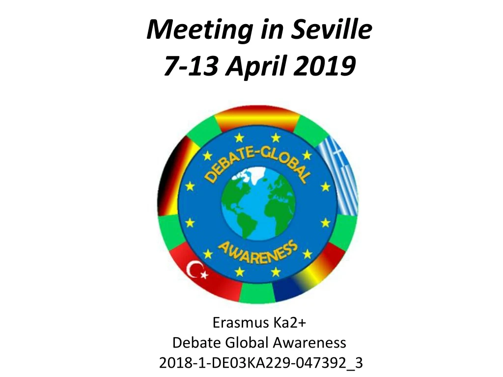 meeting in seville 7 13 april 2019