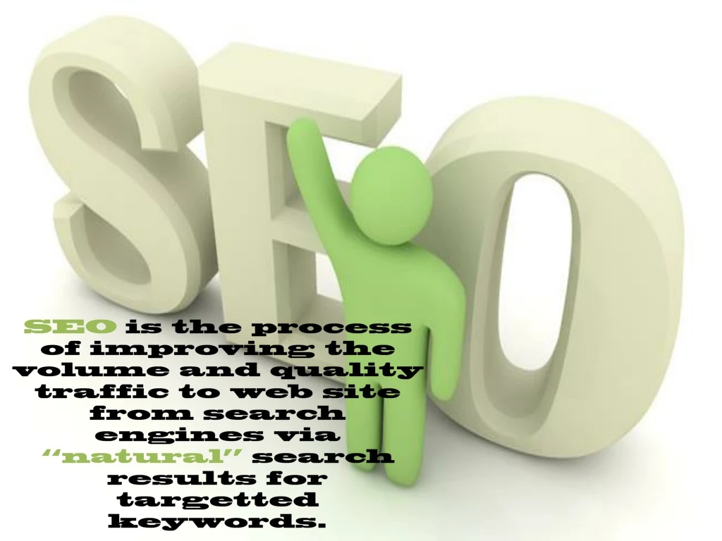 seo is the process of improving the volume