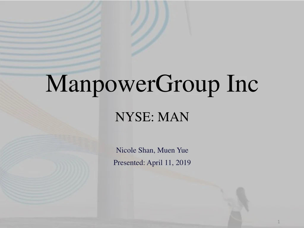 manpowergroup inc nyse man