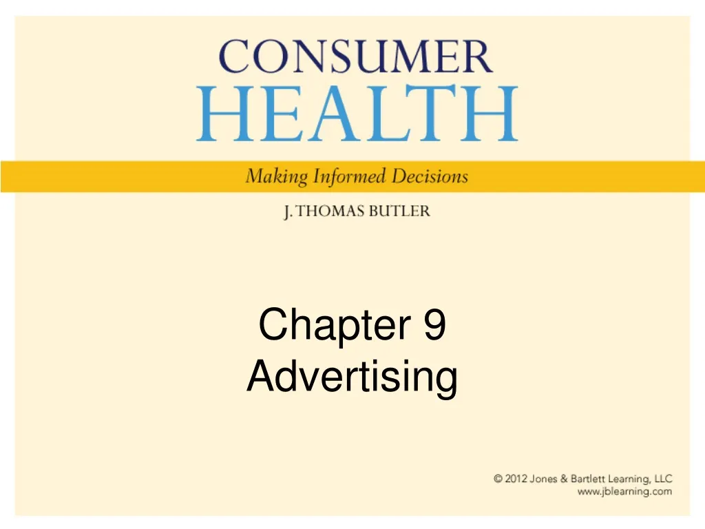 chapter 9 advertising