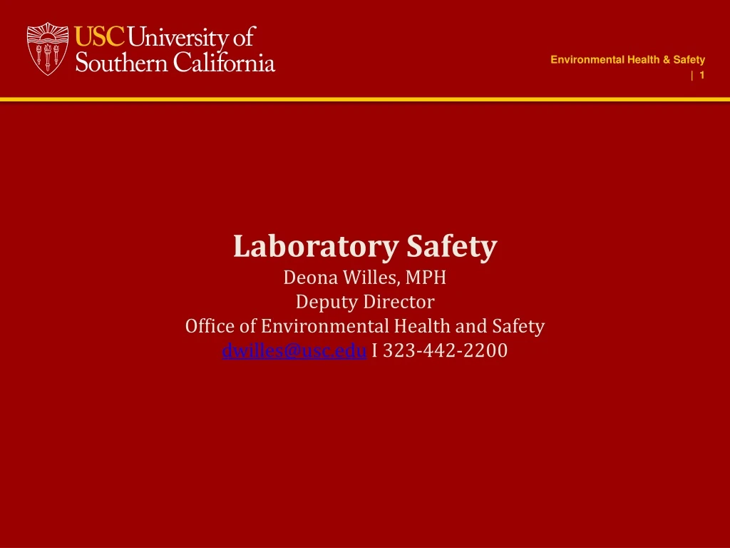 environmental health safety 1