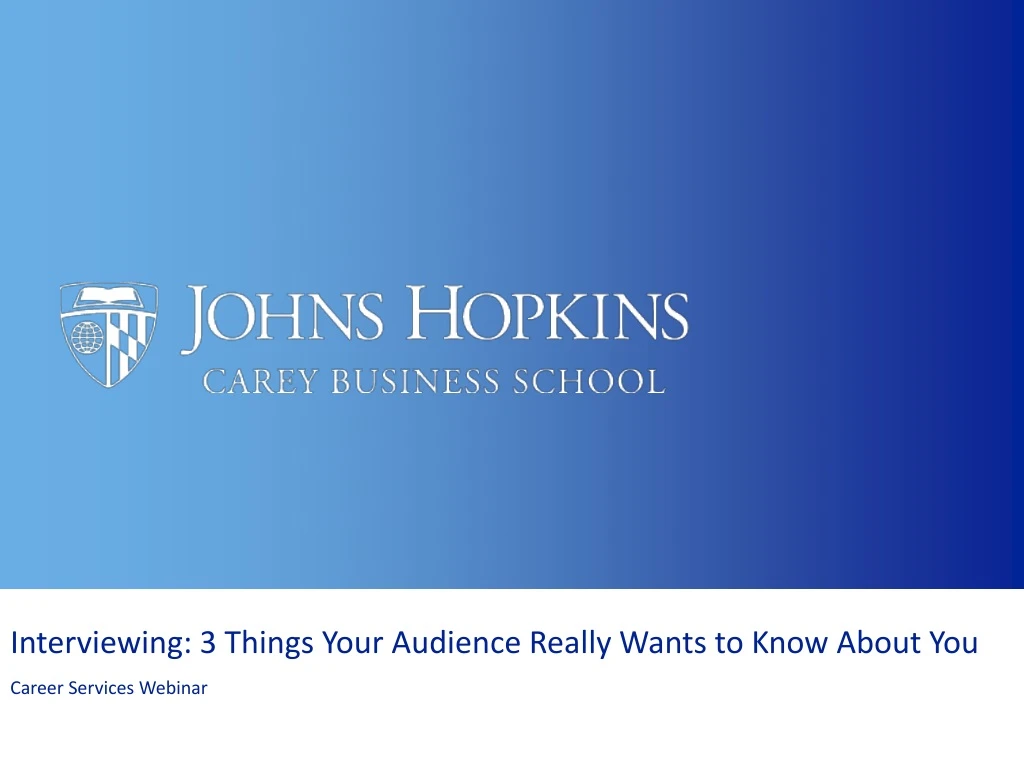 interviewing 3 things your audience really wants