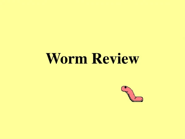 Worm Review