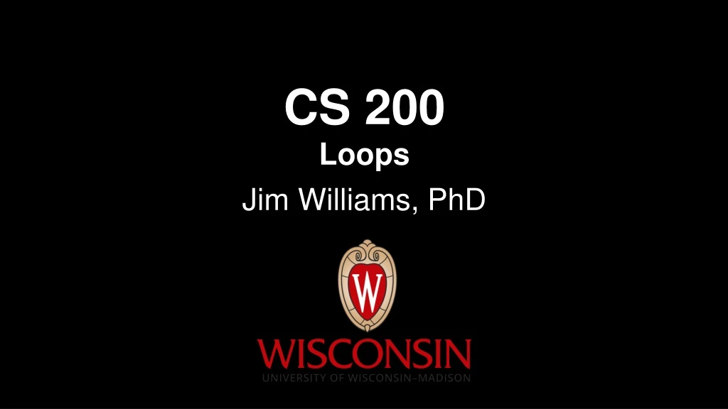 cs 200 loops