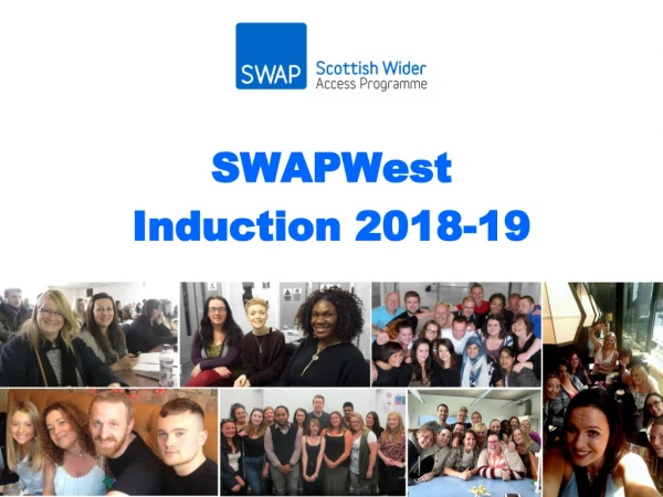 SWAPWest Induction 2018-19