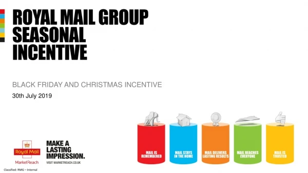 Royal mail group seasonal incentive