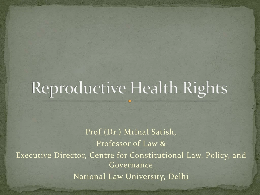 reproductive health rights