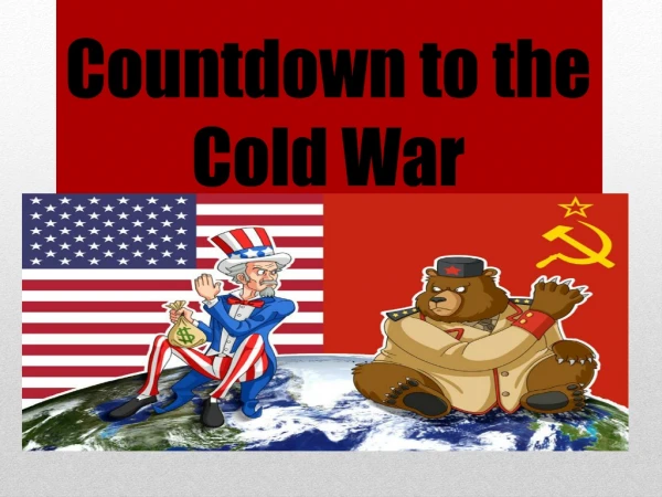 Countdown to the Cold War