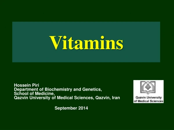 Vitamins