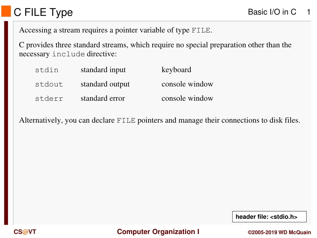 c file type