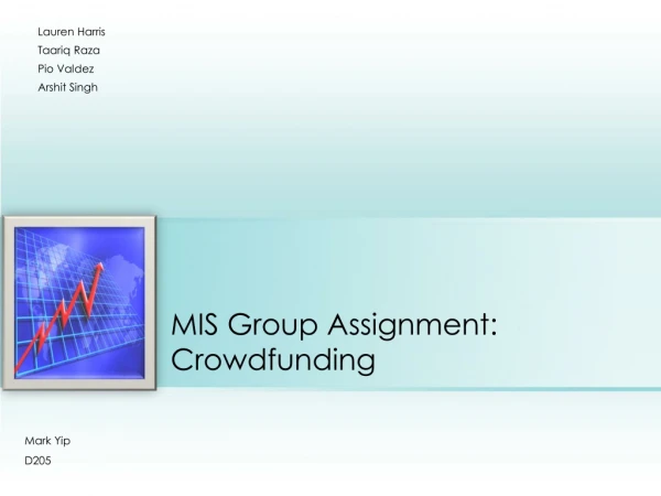 MIS Group Assignment: Crowdfunding