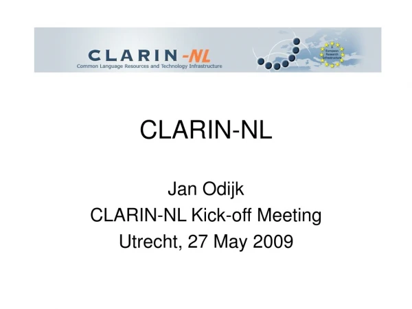 CLARIN-NL