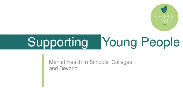 Supporting Young People